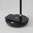 Ezra 16.5" Modern LED Desk Lamp with Black Finish, Wireless Charging Pad, Adjustable Head, and 3-Way Dimming-69896188