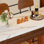 Table de bar longue de 55,1 po avec lumières à DEL RVB et plateau en faux marbre, table de pub à hauteur de comptoir avec sièges pour 4 personnes, îlot de cuisine moderne pour la salle à manger ou le bar à la maison