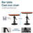 Julyana Solid Wood Top End Table-1764422290