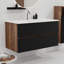 Meuble-lavabo mural avec lavabo intégré en céramique avec trop-plein, grand meuble-lavabo flottant de rangement pour salle de bain moderne, pré-assemblé-115688496-115688498
