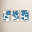 Ceramic Blue 1-3 3-Piece Print Set
