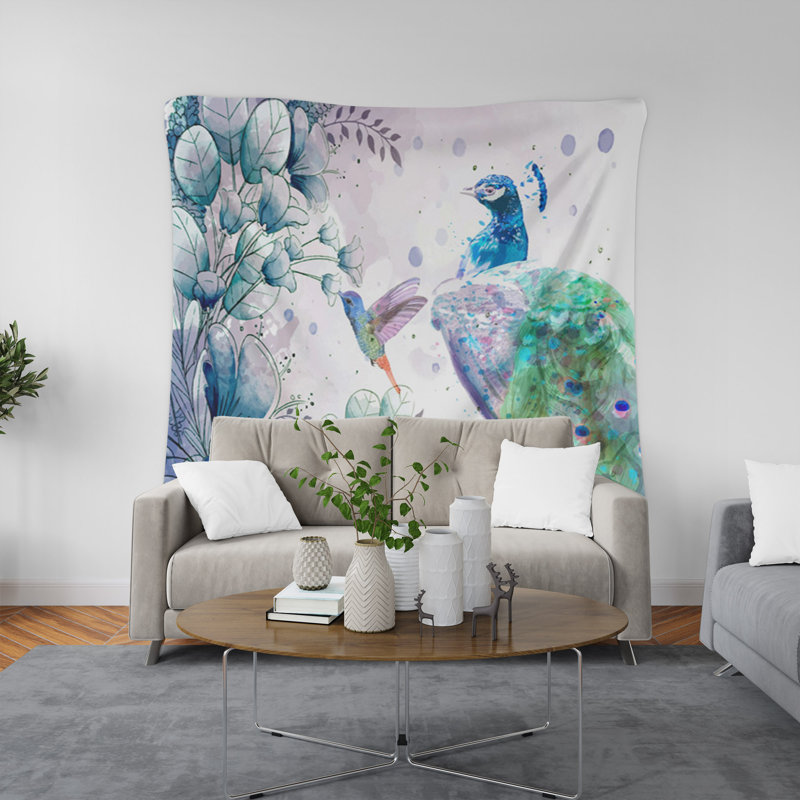 Tapisserie murale, H 88 po x l 104 po
