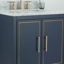 Ensemble de meuble-lavabo simple 30 po avec plateau en marbre Carrara Marianus-88582631