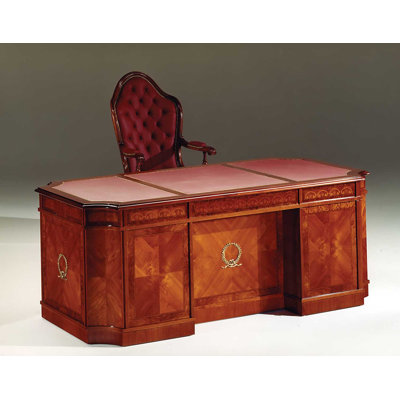 Solid Wood Executive Desk