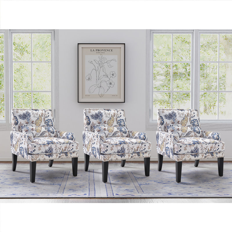 Fauteuil Christie 28 po, Blue Floral