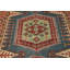 Geometric Viss Indian Area Rug 6x9