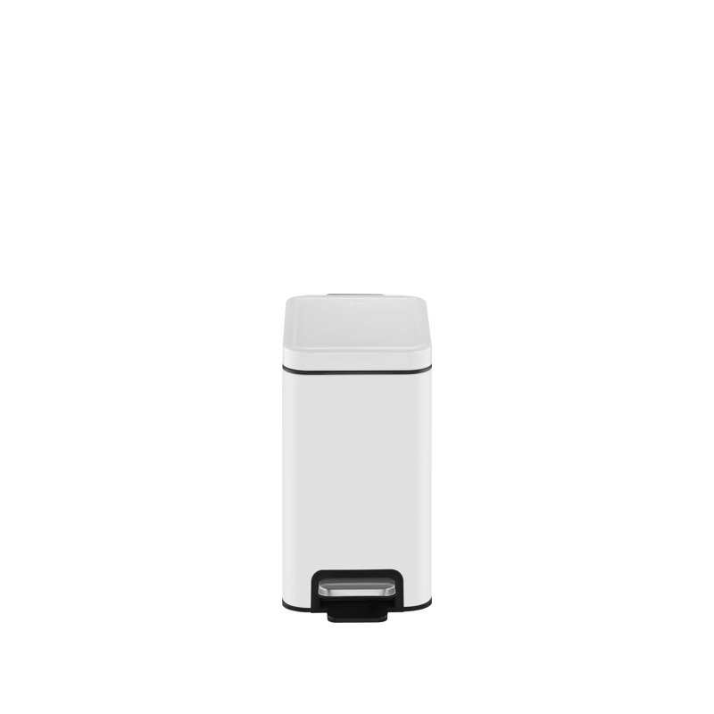 Stella Slim Step Bin Stainless Steel 10L, 6, 28.3" H x 15.8" W x 32" D