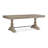Andromeda Extendable Pine Solid Wood Dining Table
