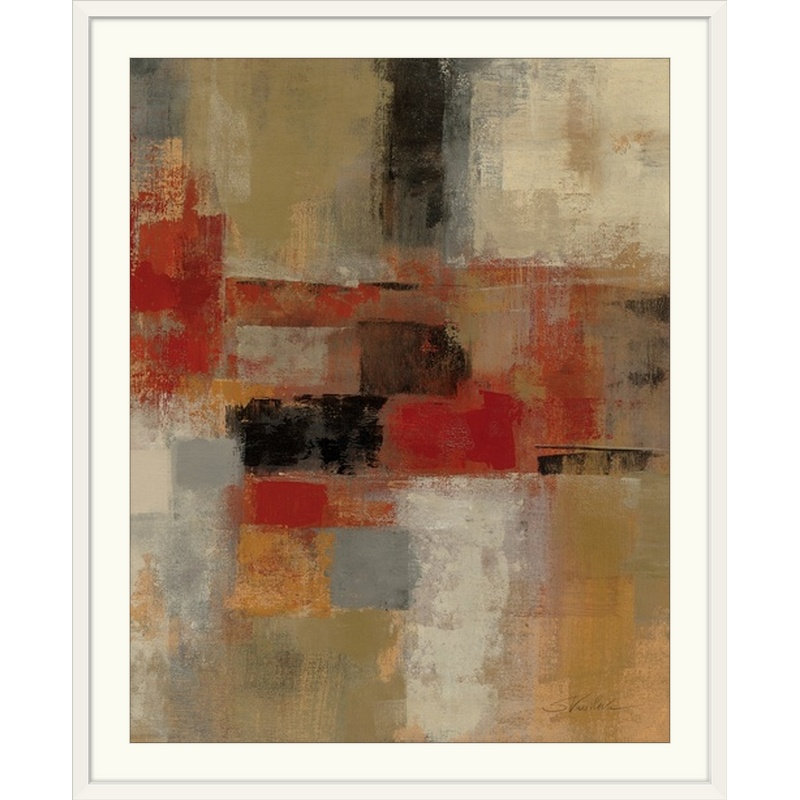 «Intersection Crop II» par Silvia Vassileva, reproduction d'art, H 30 po x l 24 po x 1,5 po, Toile
