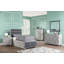 Lit plateforme gris Stepplee-89825833