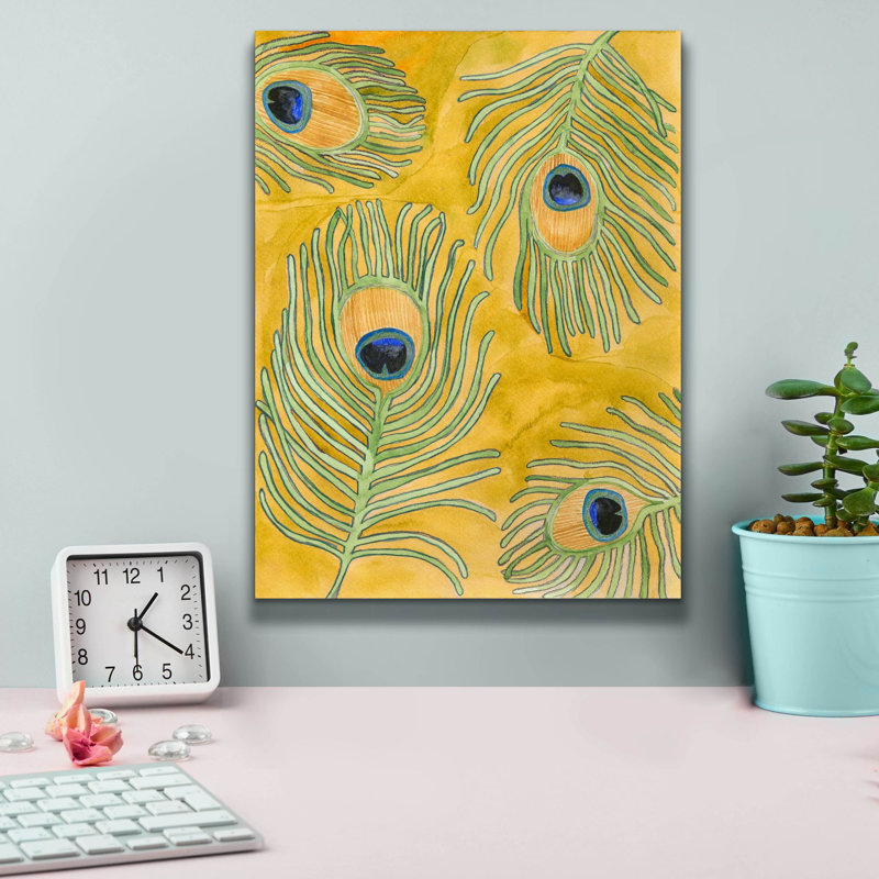 «Bejewella 2» par Alicia Ludwig, art mural sur toile, H 16 po x l 12 po x P 0,75 po