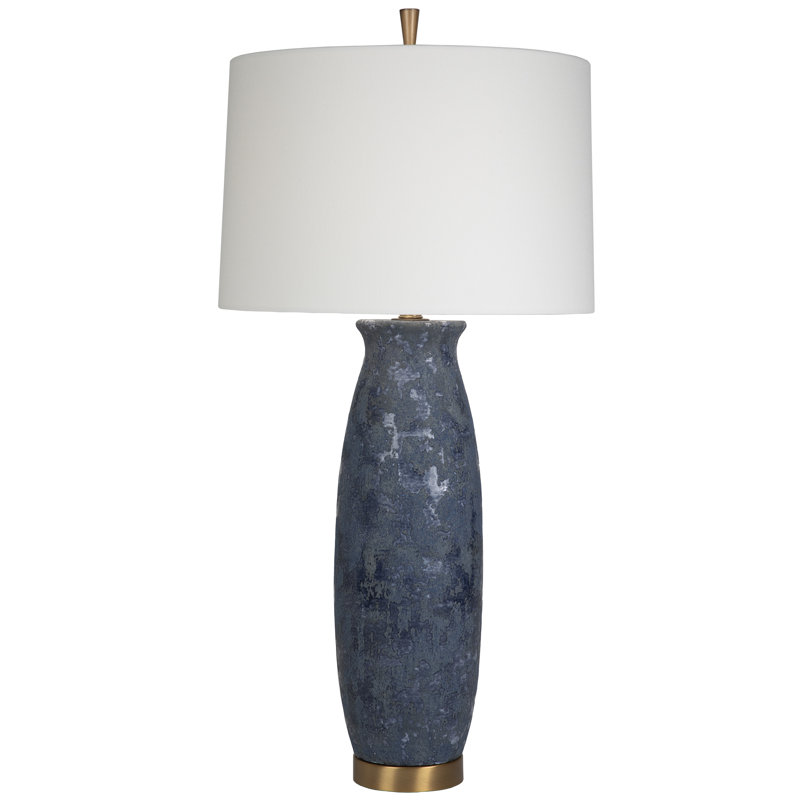 Clovis Table Lamp, Atlantic Blue