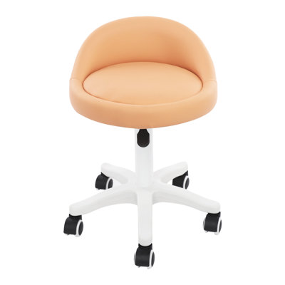 Adjustable Rolling Office Stool