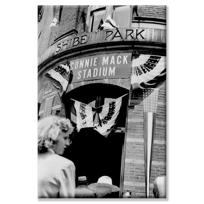 Connie Mack Stadium - Formerly Shibe Park, Philadelphia, PA Photographic Print on Wrapped Canvas Buyenlarge 