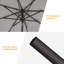 Parasol de marché éclairé 108 po Donza-1610381125