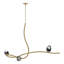 Glacier 3 - Light Unique/Statement Modern Linear Chandelier-1774394497-1774394511