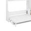 Grand lit escamotable avec placard et tiroirs-882177661