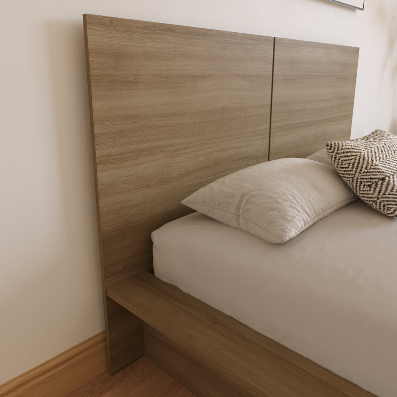 Bonadie Headboard, Brown Oak, Full