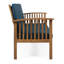 Causeuse en bois riche avec coussins confortables pour la cour, 40,94 lb de poids-568140876-568140877