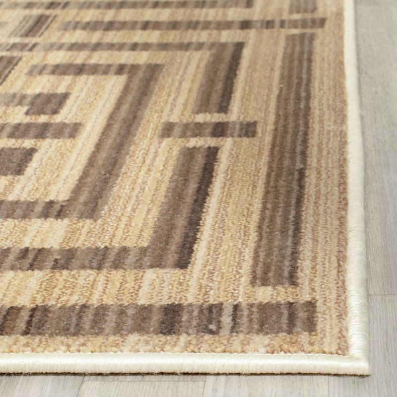 Schuster Geometric Hand Woven Area Rug, Rectangle 122 x 183 cm