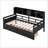 Twin Size Daybed with Wood Slat Support, Bedside Shelf, and Two Drawers for Maximum Storage and Comfort-1920257771-1920257769