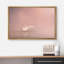 Cygne au lac rose pastel sur toile-93629212-93629208