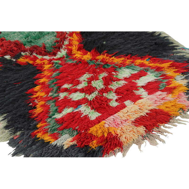 One-of-a-Kind 2'3”x6'2” Hand Knotted Area Rug