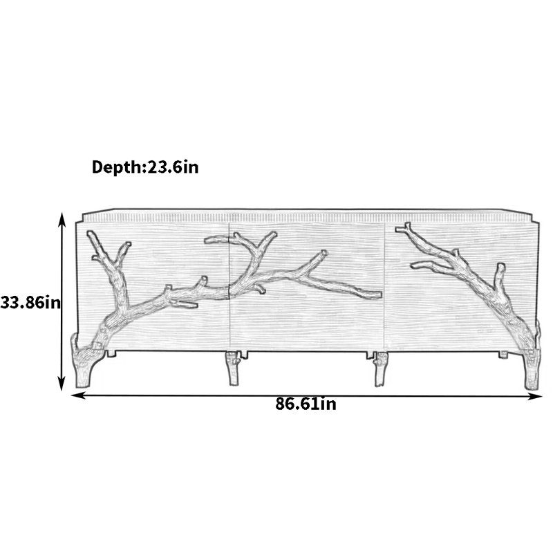 Luxurious Sophisticated Sideboard