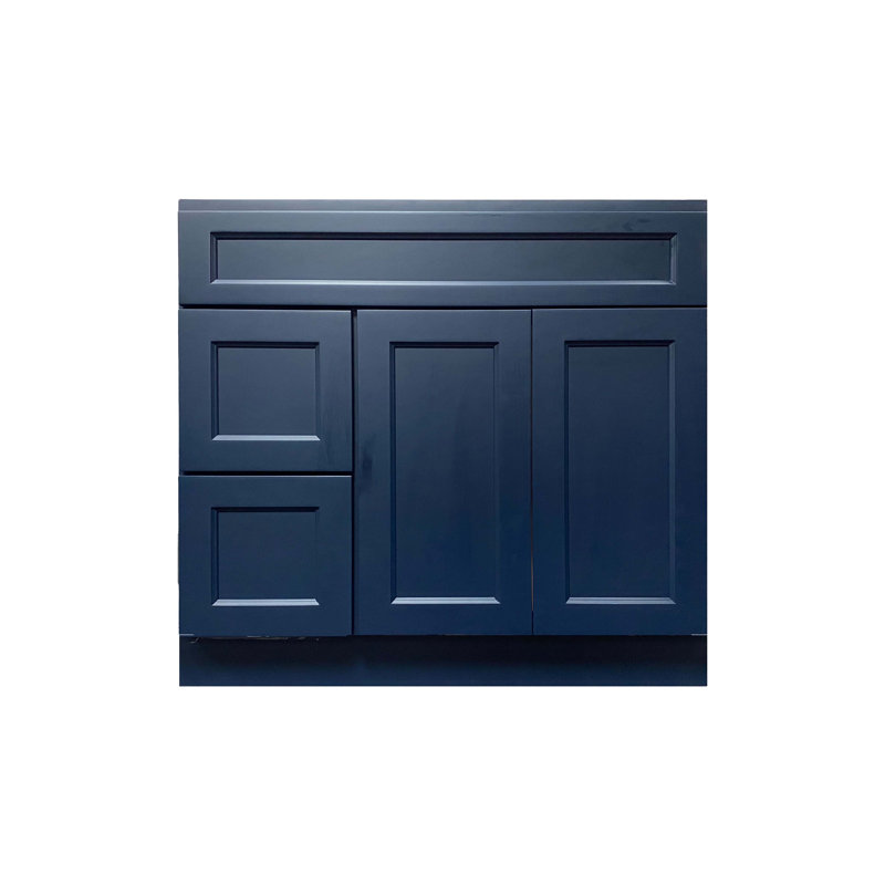 36'' Bathroom Vanity Base Only, Blue