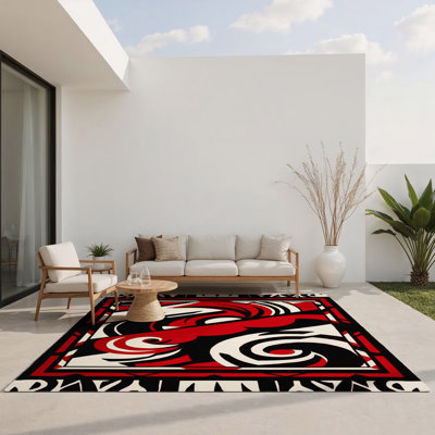 Tapis intérieur et extérieur Sinister Swirl