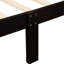 Lit plateforme simple en bois massif avec finition - tête de lit et matelas supportant confortablement le cadre: pour la chambre à coucher-81536708