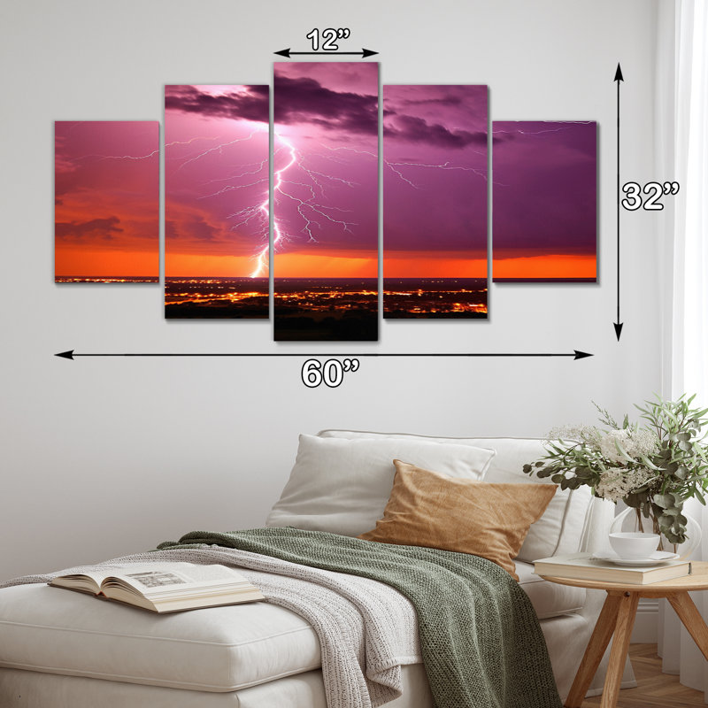 Modern Landscape & Nature Wall Decor on Metal