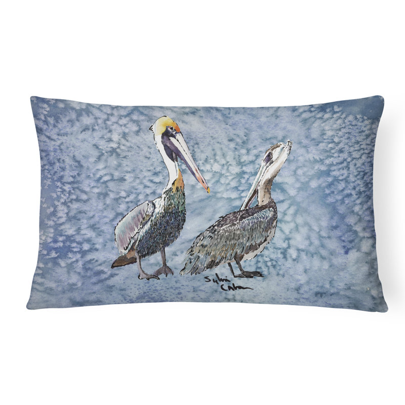 Coussin décoratif intérieur/extérieur pelican
