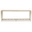 Caracole Classic 77'' W Glass Console Table