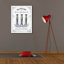 Art mural épique Graffiti «French Laundry Chiffons» par lettres et lignes, 26 po x 34 po-1040743284