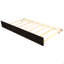 Lit plateforme simple avec lit gigogne