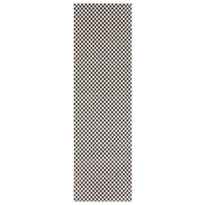 Tapis noir / ivoire Harlow