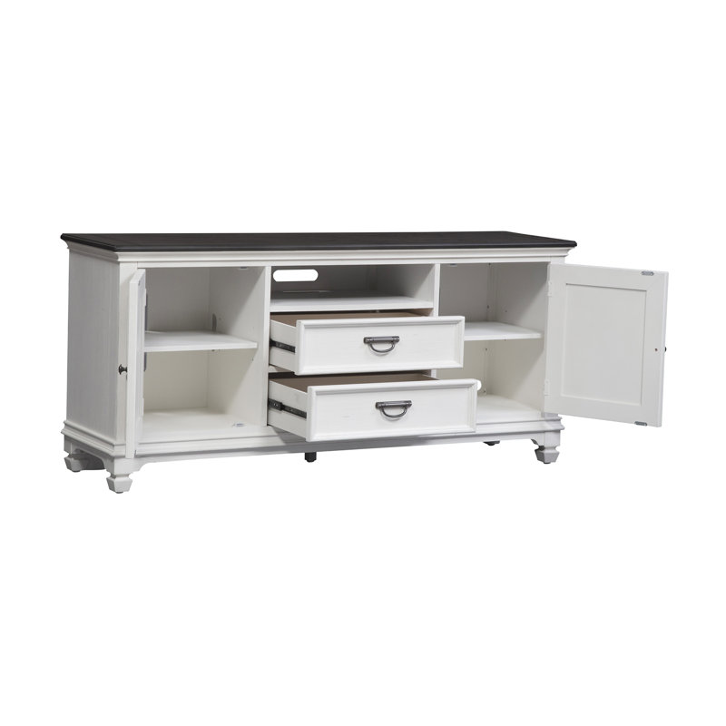 Vandenberg TV Stand w/ Adjustable Shelves, 66"