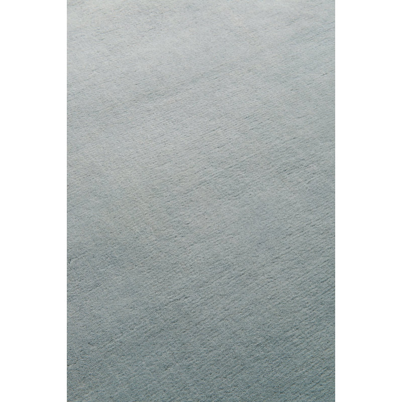 Farrow & Ball Plain Wool Lots Blue Area Rug, Rectangle 7' x 10'