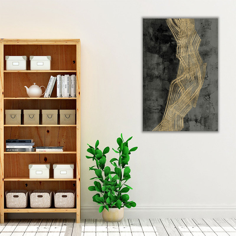«Woven Matrix I», reproduction d'art sur toile, H 48 po x l 32 po