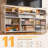 11-Drawer Dresser TV Stand with LED Lights & Power Outlets - Bedroom Media Console, Fabric Drawers & Hooks-147023720