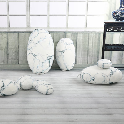 7Pcs Faux Stone Pillows