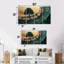 «Pine Forest Landscape On Emerald Horizon III», art mural forêt - art mural traditionnel pour le salon, 4 pièces-653125316