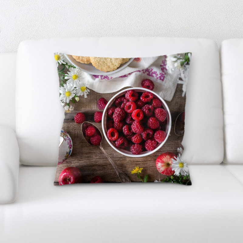Microsuede Throw Pillow