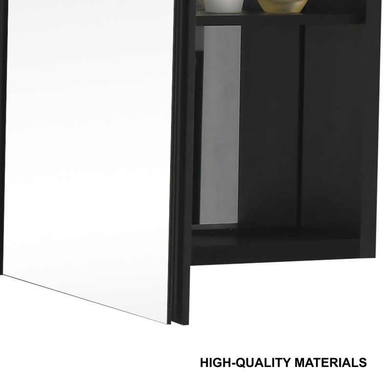 Mauryn 18'' W Mirrored Medicine Cabinet