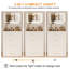 Meuble-lavabo 3 en 1 avec miroir ouvert