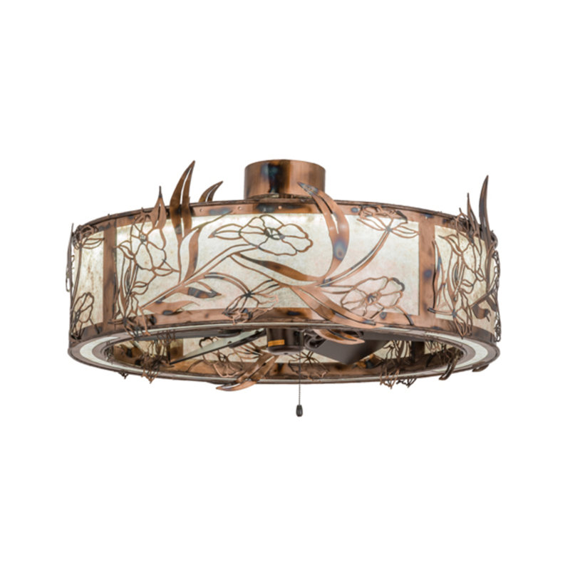 Prisha 30'' Ceiling Fan with LED Lights