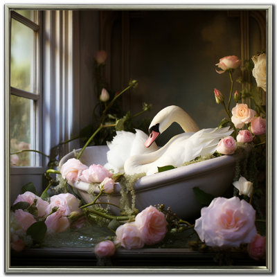 «Bathing Delight III», art mural sur toile