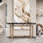 Brazos Modern Console Table Sofa Table with Concrete Top, 59'' Long Accent Entryway Table-1471325379-1471325376