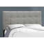 Lit, chambre à coucher, revêtement, aspect lin, transitionnel-1964375751
